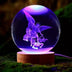 São Miguel Arcanjo com Esfera de Cristal 3D – Luz, Proteção e Poder!